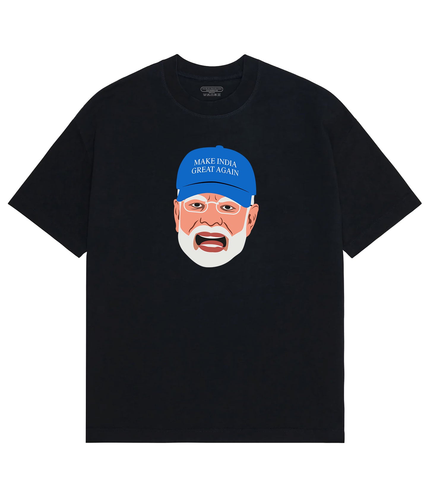 Narendra Modi India T-Shirt Black