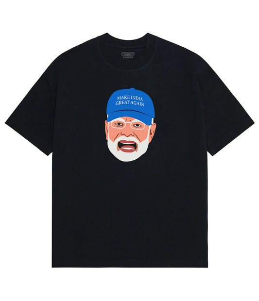 Narendra Modi India T-Shirt Black